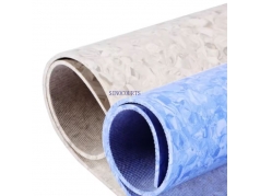 Rolled homogeneous pvc vinyl floor